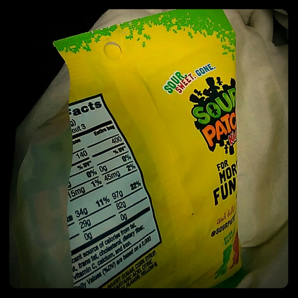 Sour patch kids package